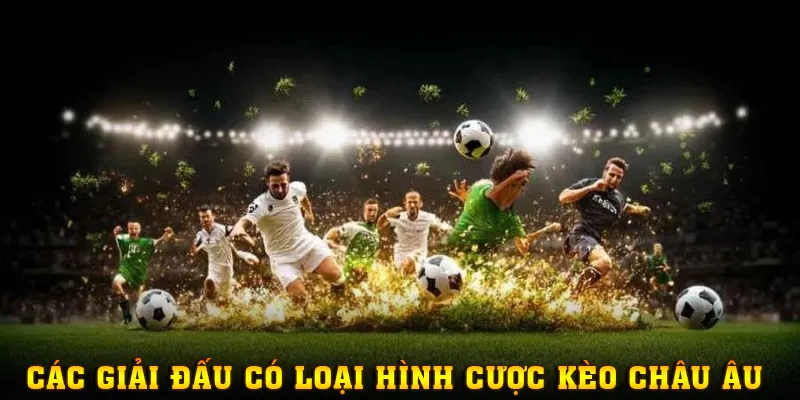 Điểm tên một số giải đấu nổi bật có kèo châu Âu